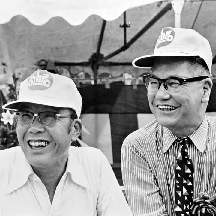 Soichiro Honda på 80-tallet